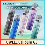 UWELL Caliburn G3咖哩棒G3 KIT電子煙2主機官網評價說明書